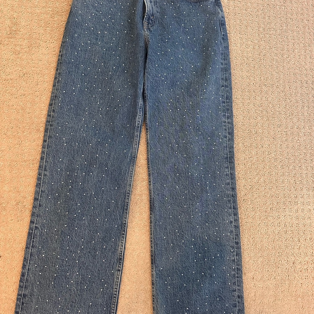 Abercrombie & Fitch High Rise Blue Denim Jeans